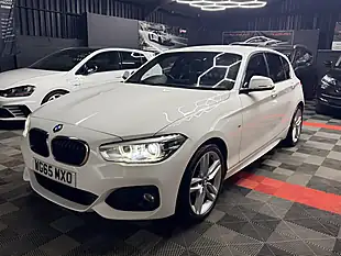 Used 2015 BMW 1 Series M Sport Alpine White - Interior and Exterior details 7