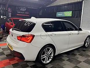 Used 2015 BMW 1 Series M Sport Alpine White - Interior and Exterior details 8