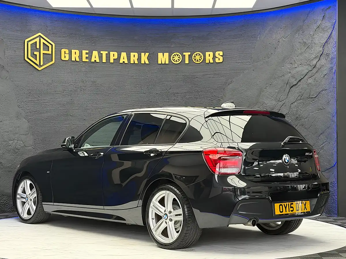 Used 2015 BMW 1 Series M Sport Black - Interior and Exterior details 7