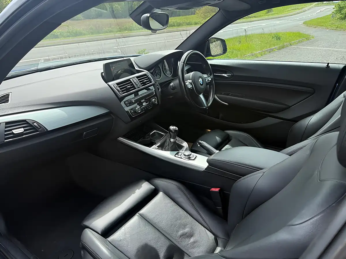 Used 2015 BMW 1 Series M Sport Blue - Interior and Exterior details 14