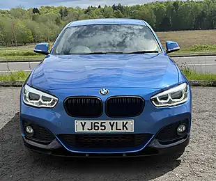 Used 2015 BMW 1 Series M Sport Blue - Interior and Exterior details 3