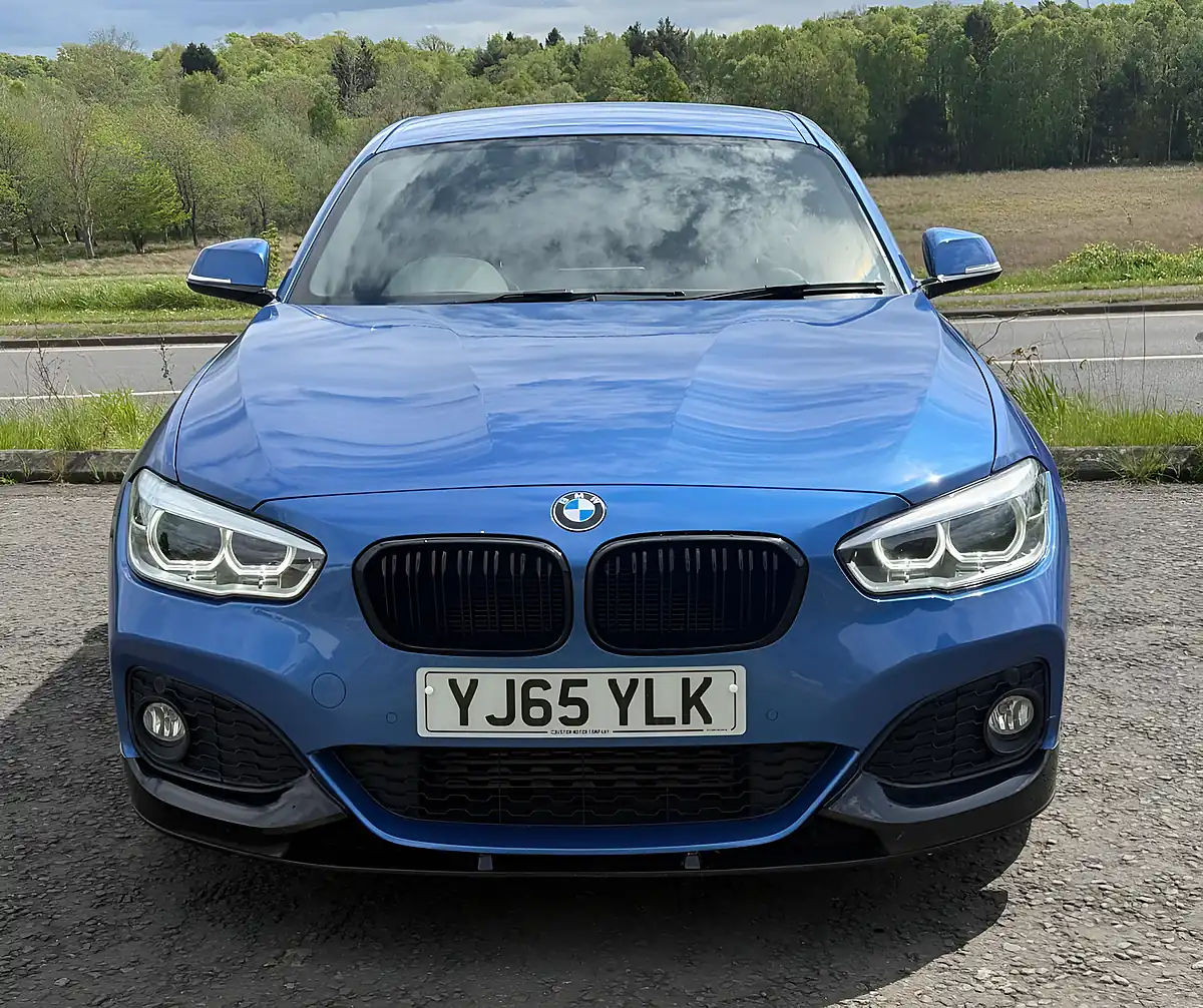 Used 2015 BMW 1 Series M Sport Blue - Interior and Exterior details 3