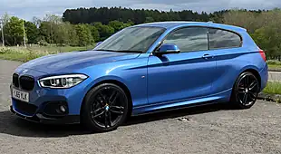 Used 2015 BMW 1 Series M Sport Blue - Interior and Exterior details 4
