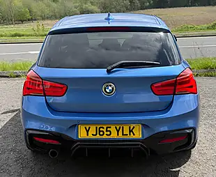 Used 2015 BMW 1 Series M Sport Blue - Interior and Exterior details 6