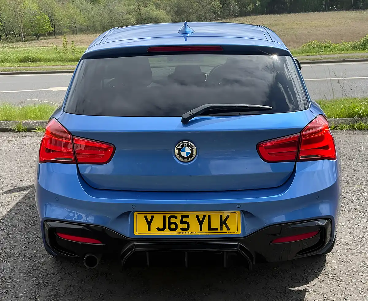 Used 2015 BMW 1 Series M Sport Blue - Interior and Exterior details 6