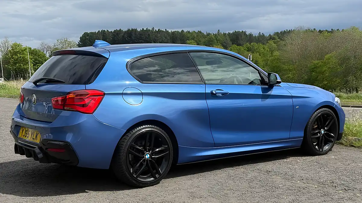 Used 2015 BMW 1 Series M Sport Blue - Interior and Exterior details 7
