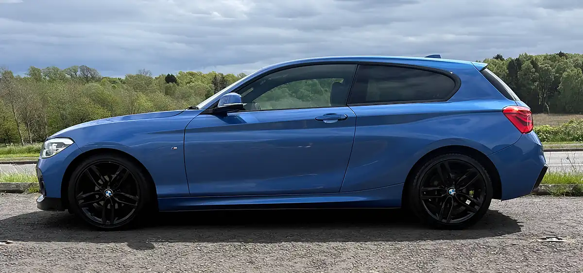 Used 2015 BMW 1 Series M Sport Blue - Interior and Exterior details 8