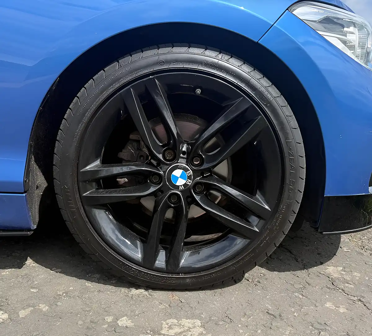 Used 2015 BMW 1 Series M Sport Blue - Interior and Exterior details 9