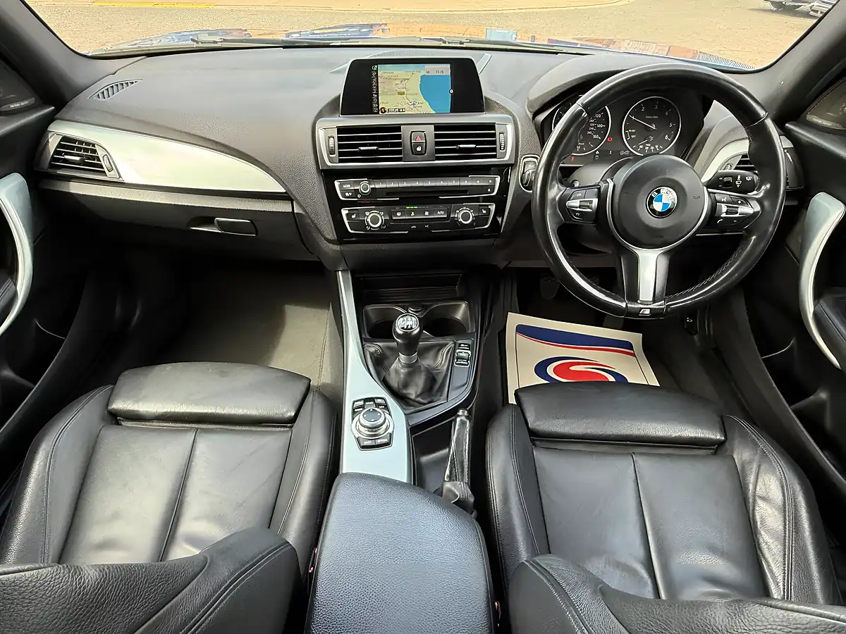 Used 2015 BMW 1 Series M Sport Blue - Interior and Exterior details 10