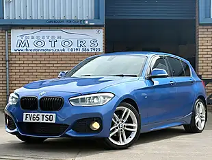Used 2015 BMW 1 Series M Sport Blue - Interior and Exterior details 2