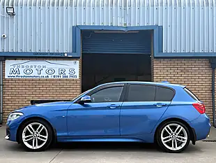 Used 2015 BMW 1 Series M Sport Blue - Interior and Exterior details 5