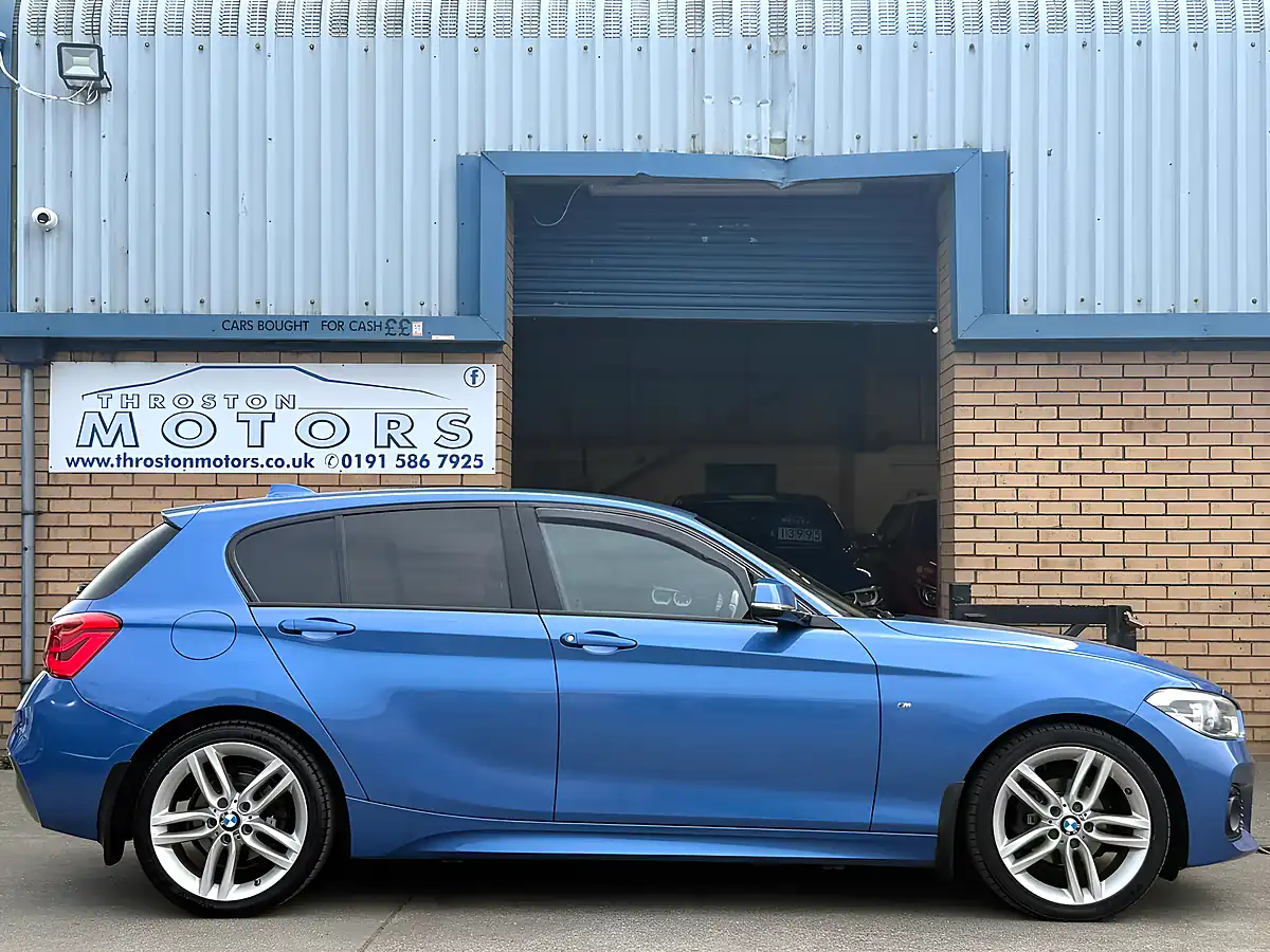 Used 2015 BMW 1 Series M Sport Blue - Interior and Exterior details 6
