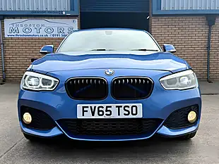 Used 2015 BMW 1 Series M Sport Blue - Interior and Exterior details 7