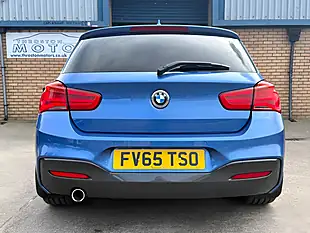 Used 2015 BMW 1 Series M Sport Blue - Interior and Exterior details 8