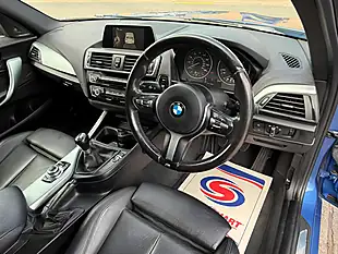 Used 2015 BMW 1 Series M Sport Blue - Interior and Exterior details 9