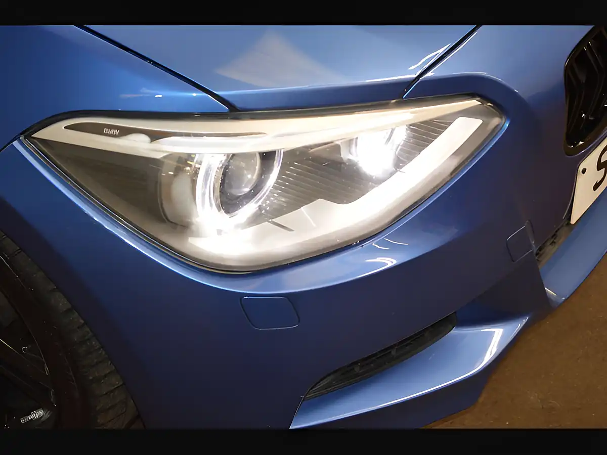 Used 2015 BMW 1 Series M Sport Estoril Blue - Interior and Exterior details 19