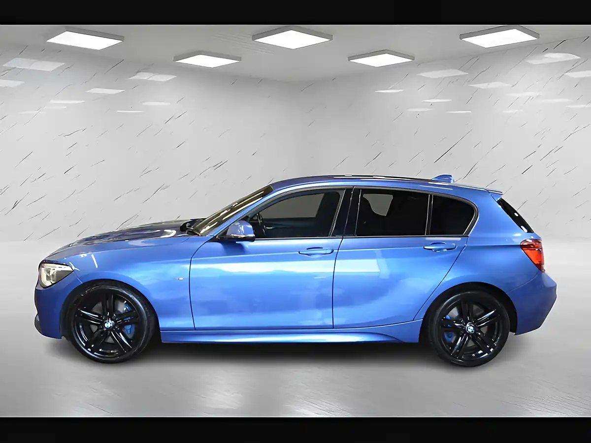 Used 2015 BMW 1 Series M Sport Estoril Blue - Interior and Exterior details 5