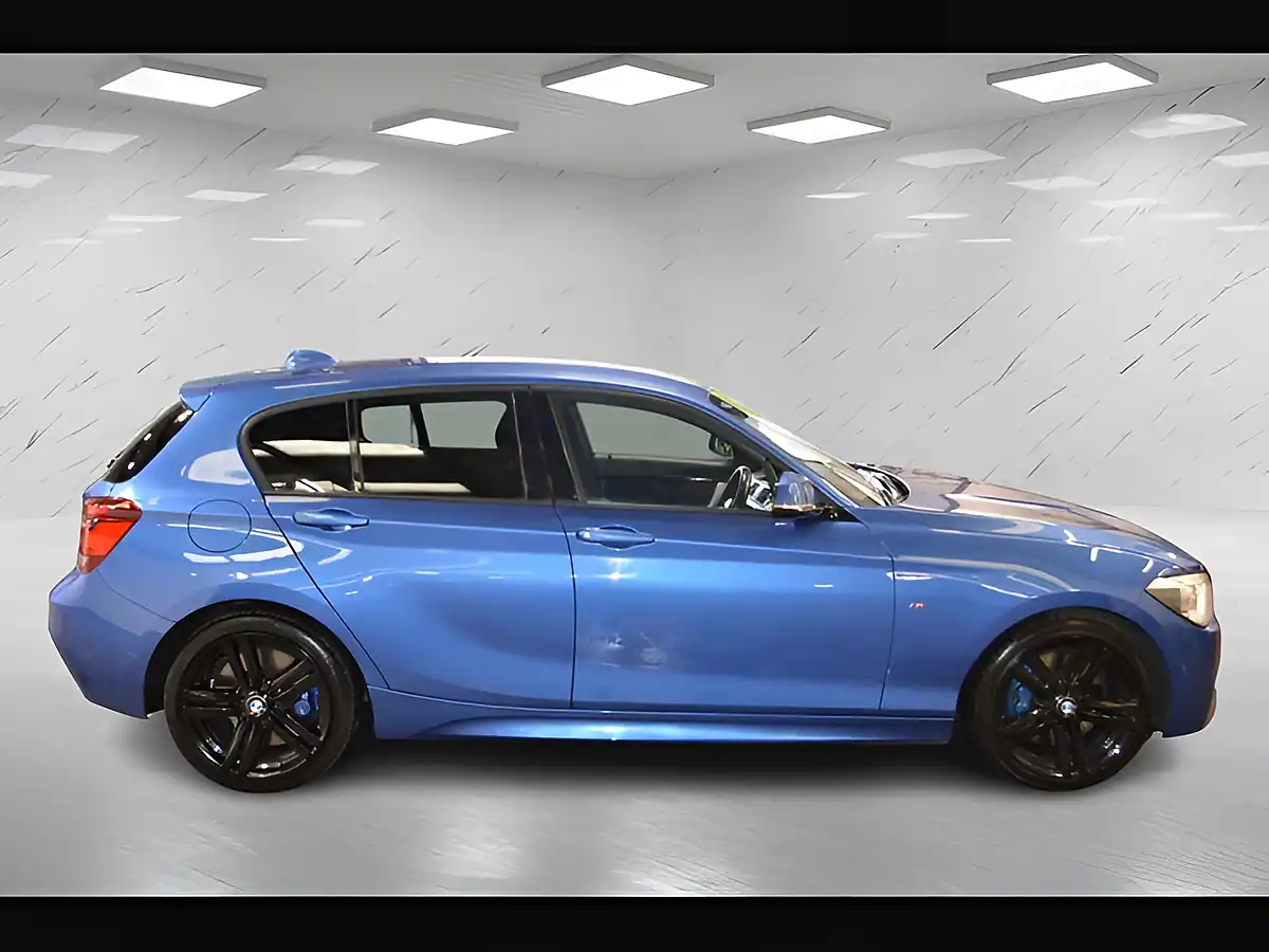 Used 2015 BMW 1 Series M Sport Estoril Blue - Interior and Exterior details 8