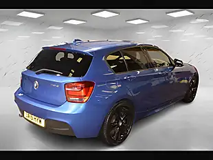 Used 2015 BMW 1 Series M Sport Estoril Blue - Interior and Exterior details 9