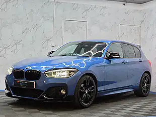 Used 2015 BMW 1 Series M Sport Estoril Blue - Interior and Exterior details 4