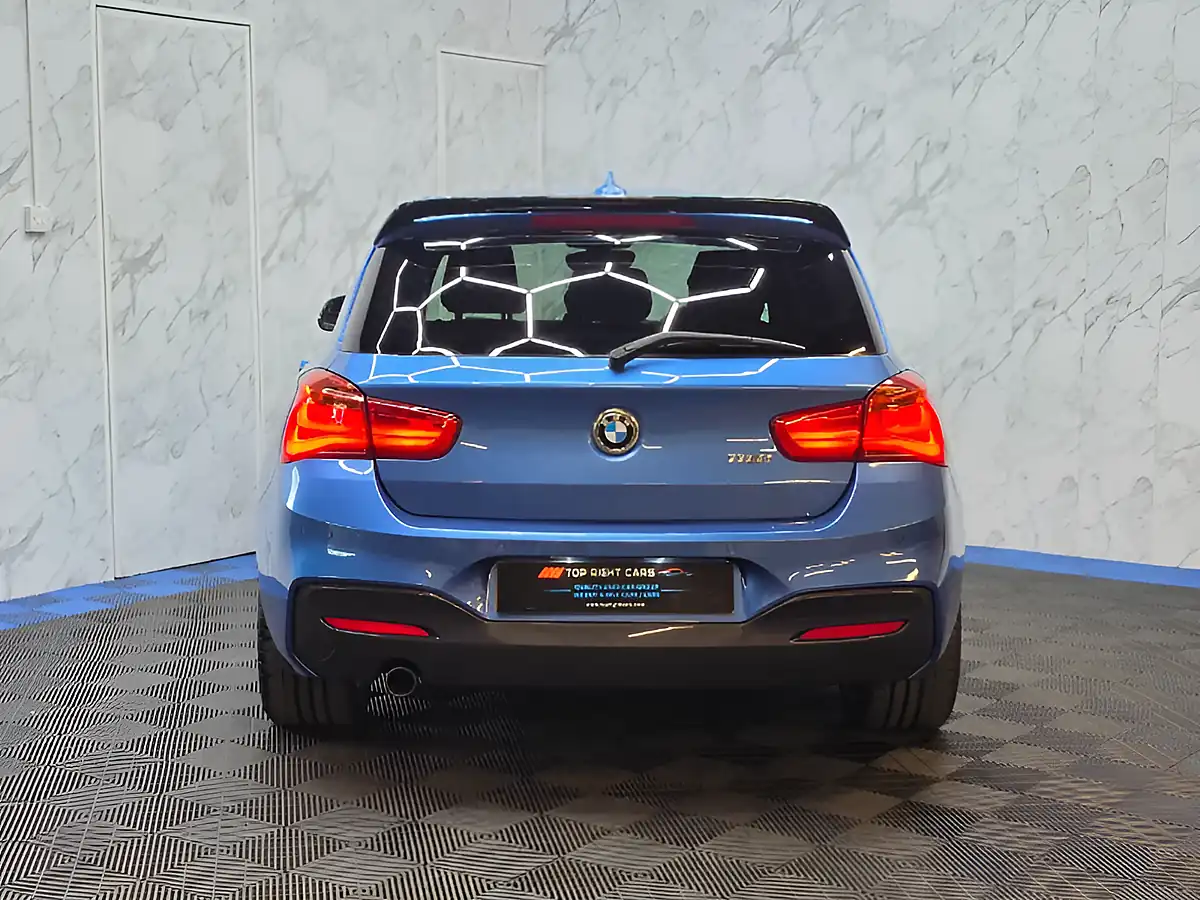 Used 2015 BMW 1 Series M Sport Estoril Blue - Interior and Exterior details 6