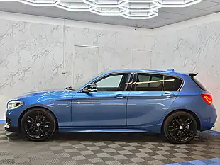 Used 2015 BMW 1 Series M Sport Estoril Blue - Interior and Exterior details 8