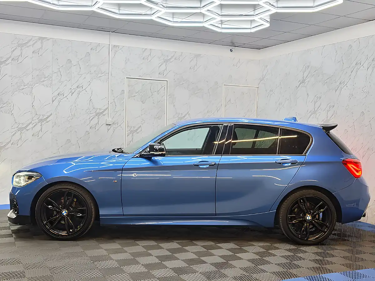 Used 2015 BMW 1 Series M Sport Estoril Blue - Interior and Exterior details 8
