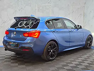 Used 2015 BMW 1 Series M Sport Estoril Blue - Interior and Exterior details 9