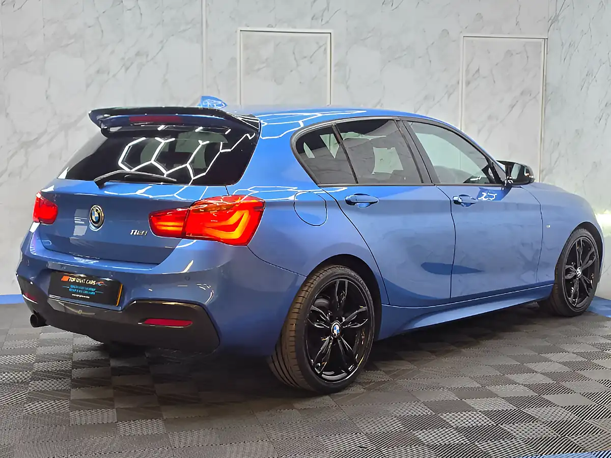 Used 2015 BMW 1 Series M Sport Estoril Blue - Interior and Exterior details 9