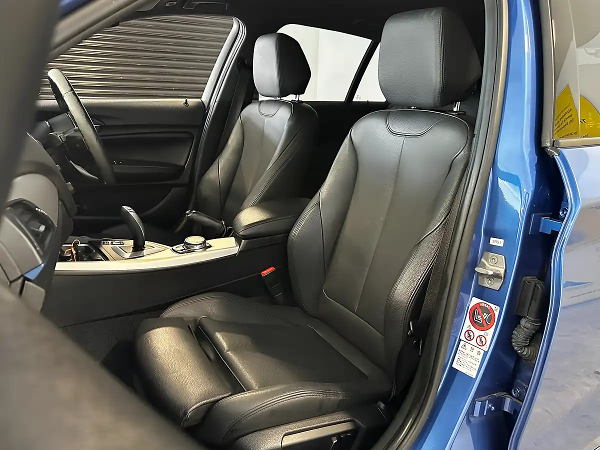 Used 2015 BMW 1 Series M Sport Estoril Blue - Interior and Exterior details 12