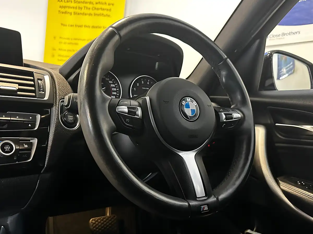 Used 2015 BMW 1 Series M Sport Estoril Blue - Interior and Exterior details 14