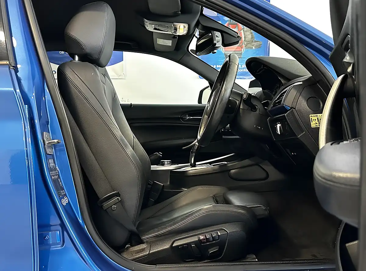 Used 2015 BMW 1 Series M Sport Estoril Blue - Interior and Exterior details 3