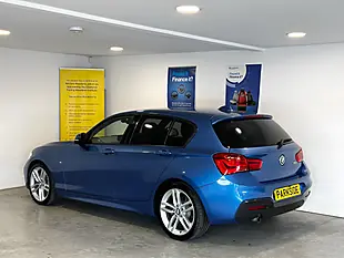 Used 2015 BMW 1 Series M Sport Estoril Blue - Interior and Exterior details 4