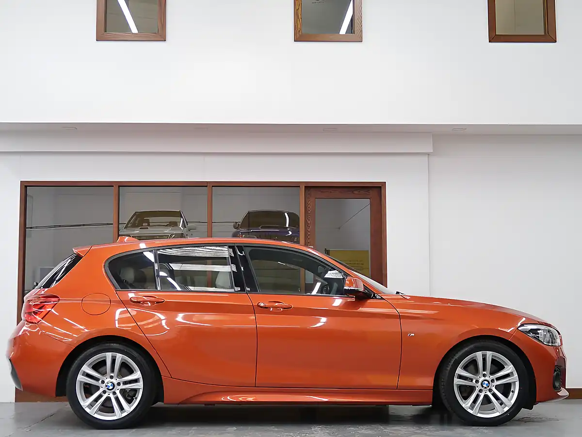 Used 2015 BMW 1 Series M Sport Orange - Interior and Exterior details 10