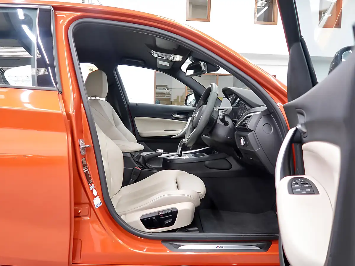 Used 2015 BMW 1 Series M Sport Orange - Interior and Exterior details 14