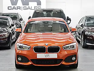 Used 2015 BMW 1 Series M Sport Orange - Interior and Exterior details 2
