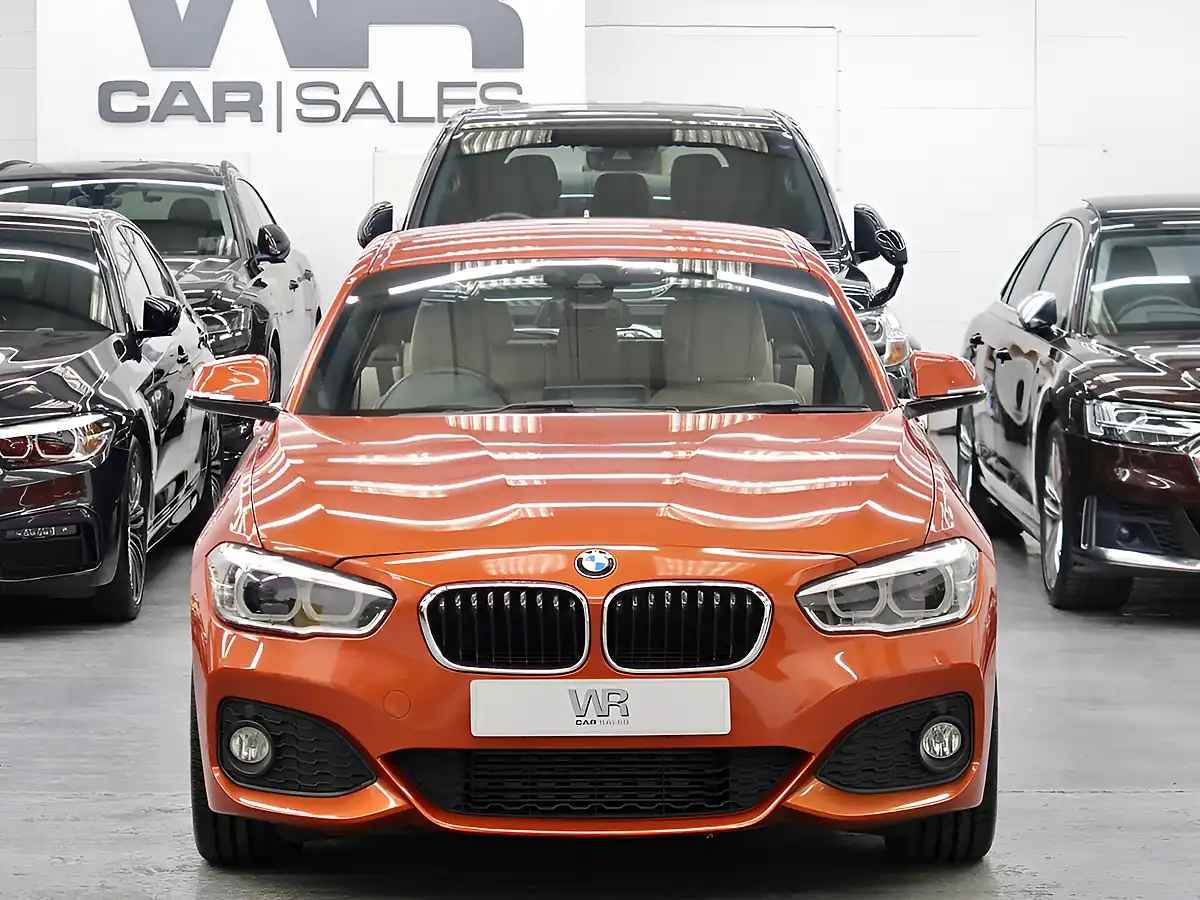Used 2015 BMW 1 Series M Sport Orange - Interior and Exterior details 2