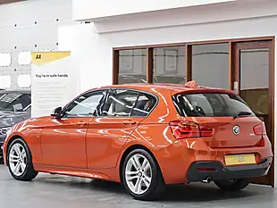 Used 2015 BMW 1 Series M Sport Orange - Interior and Exterior details 4
