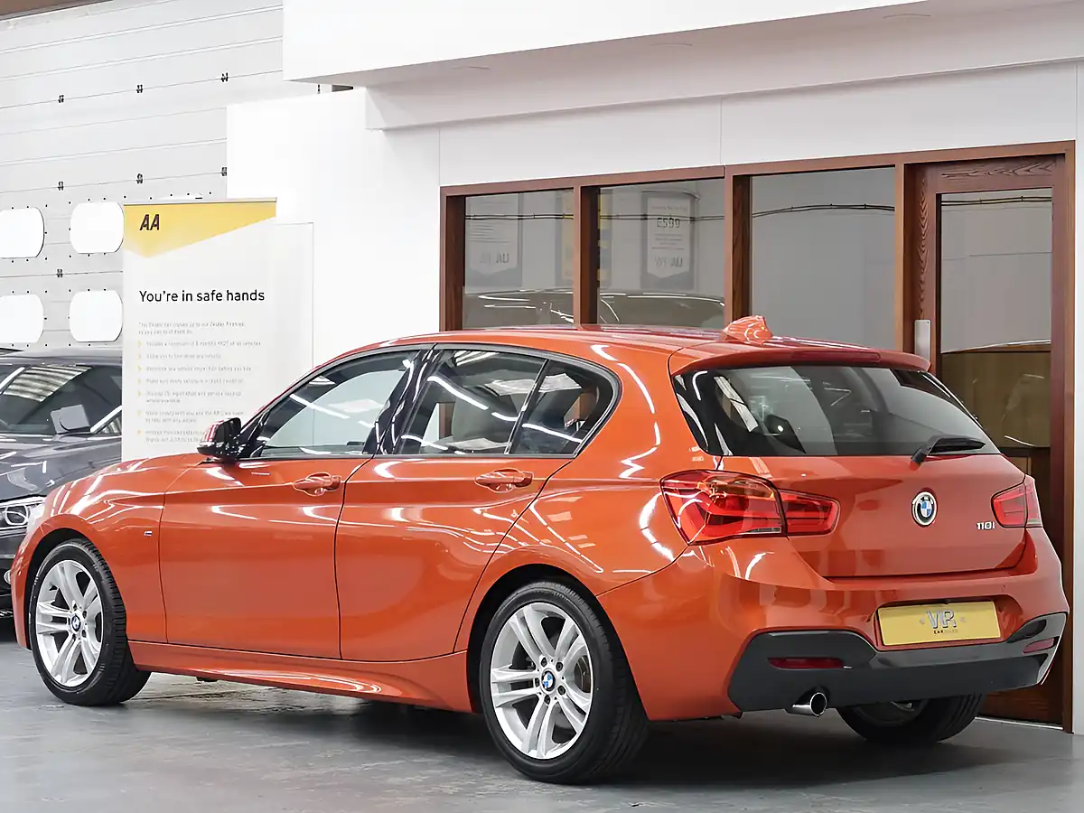 Used 2015 BMW 1 Series M Sport Orange - Interior and Exterior details 4