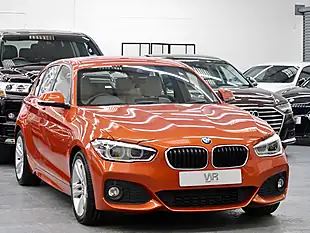 Used 2015 BMW 1 Series M Sport Orange - Interior and Exterior details 5
