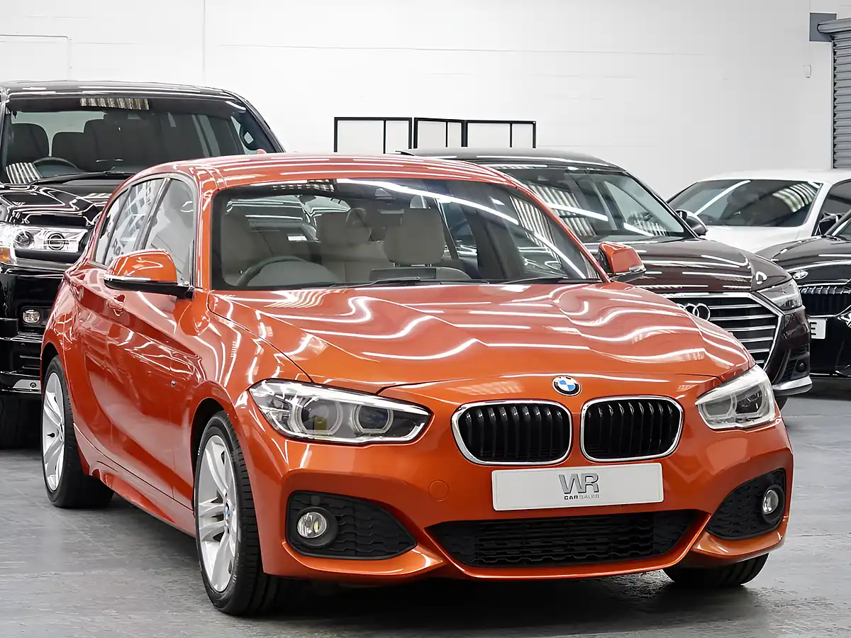 Used 2015 BMW 1 Series M Sport Orange - Interior and Exterior details 5