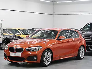 Used 2015 BMW 1 Series M Sport Orange - Interior and Exterior details 6