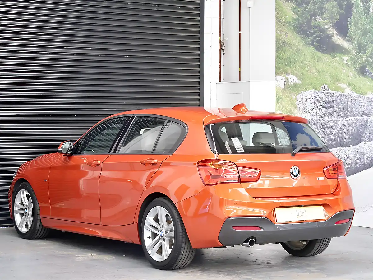 Used 2015 BMW 1 Series M Sport Orange - Interior and Exterior details 7