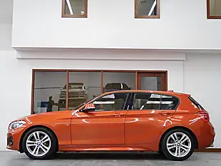 Used 2015 BMW 1 Series M Sport Orange - Interior and Exterior details 8