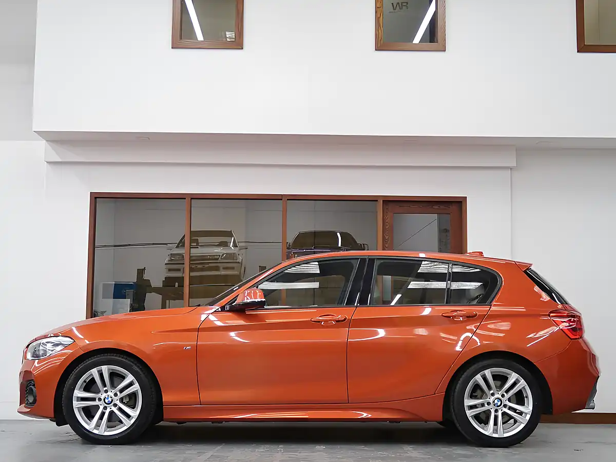 Used 2015 BMW 1 Series M Sport Orange - Interior and Exterior details 8
