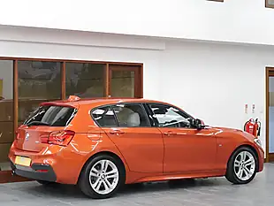 Used 2015 BMW 1 Series M Sport Orange - Interior and Exterior details 9