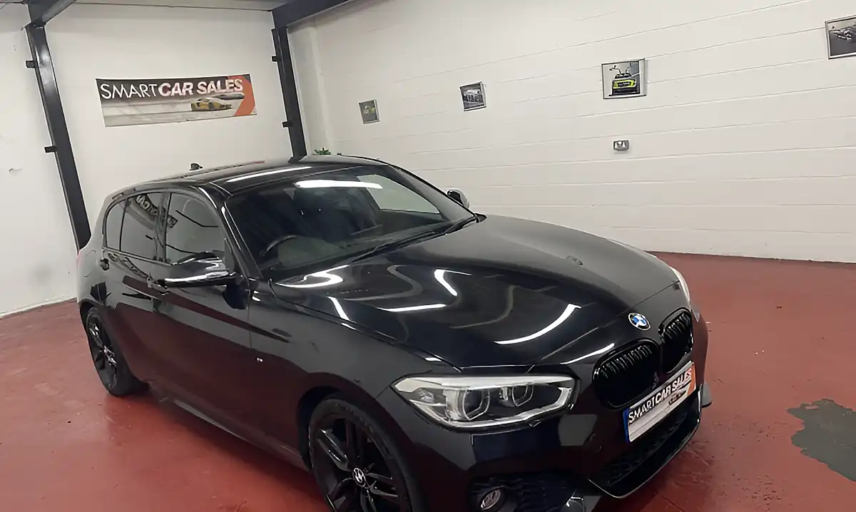 Used 2015 BMW 1 Series M Sport Sapphire Black - Interior and Exterior details 2