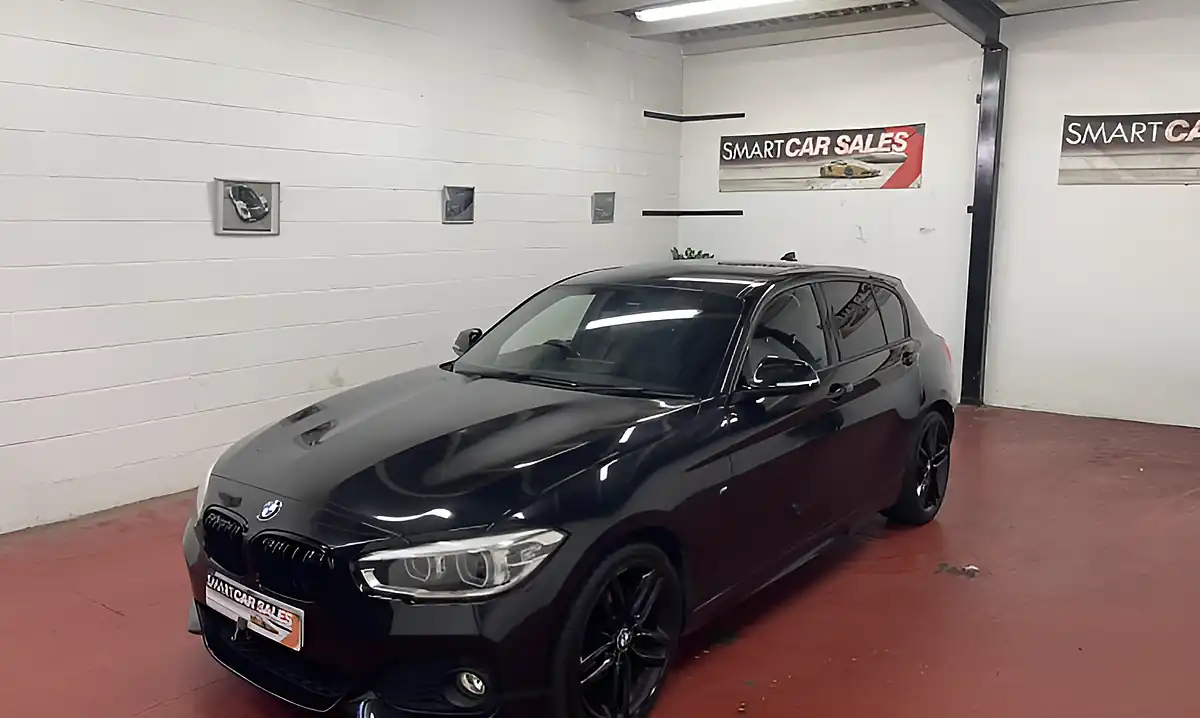 Used 2015 BMW 1 Series M Sport Sapphire Black - Interior and Exterior details 5