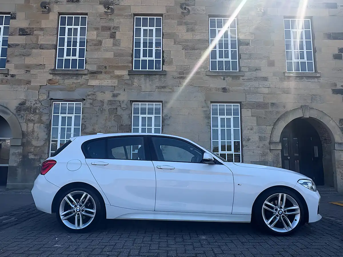 Used 2015 BMW 1 Series M Sport White - Interior and Exterior details 11