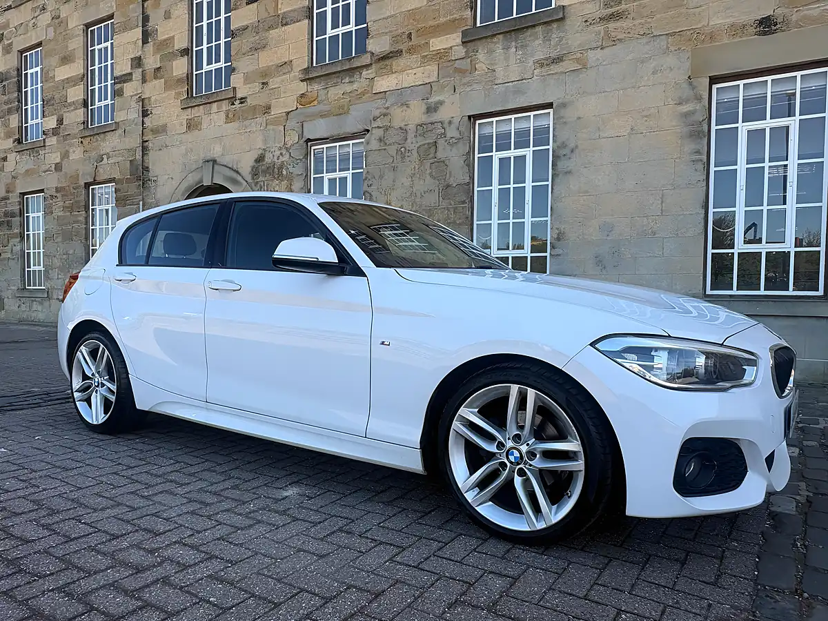 Used 2015 BMW 1 Series M Sport White - Interior and Exterior details 9